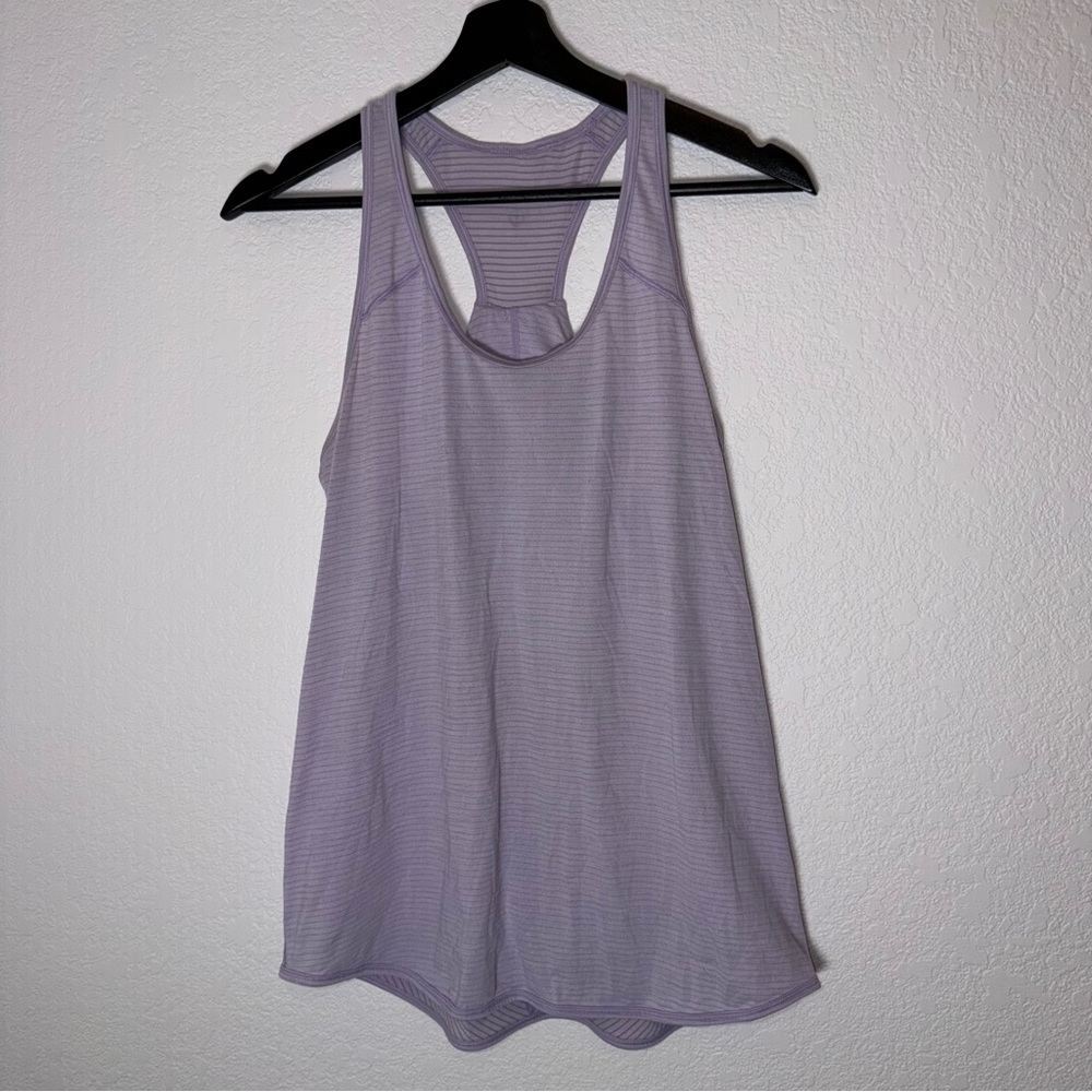 Lululemon Essential Tank Heathered Sheer Violet